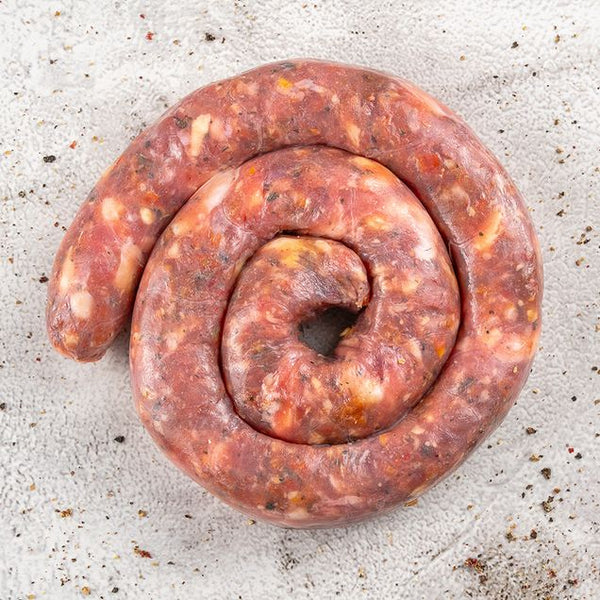 LINGUIÇA DE PERNIL COM QUEIJO COALHO TOMATE SECO E MANJERICÃO SWIFT 500G