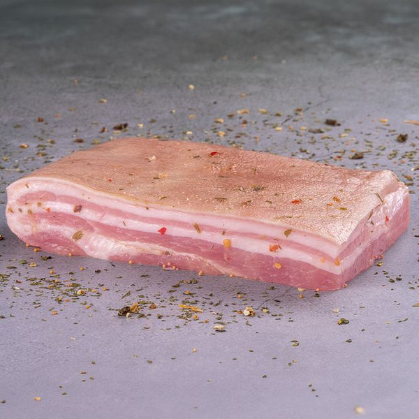 PANCETA SUÍNA TEMPERADA SWIFT DE 0,5KG A 1,2KG